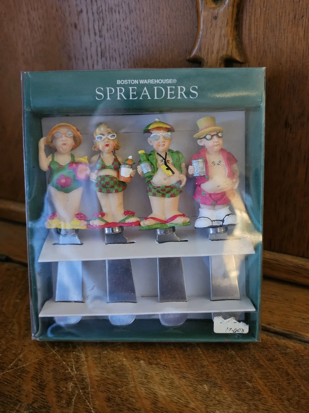 Boston Warehouse 'Spreaders' Set - Beach Ladies Cheese Spreaders